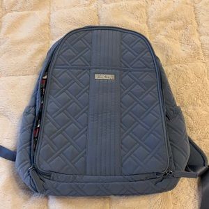 Vera Bradley Grey Diaper Bag